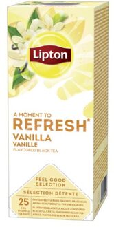 Lipton Thee lipton refresh vanille 25x1.5gr