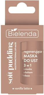 Lipverzorging Bielenda SOFT PUDDING Regenerating 3-in-1 Lip Mask Vanilla Latte 12 g