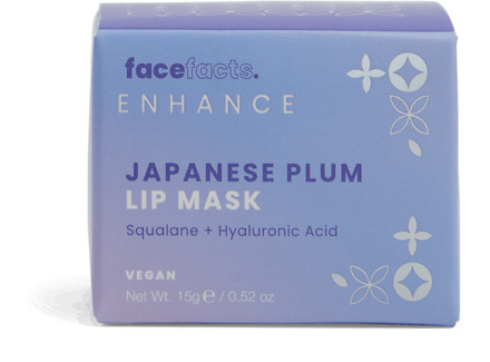 Lipverzorging Face Facts Enhance Japanese Plum Lip Mask 15 g