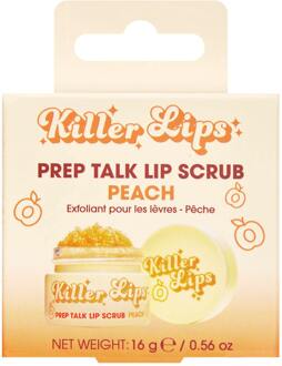 Lipverzorging Killer Lips Prep Talk Lip Scrub Peach 16 g