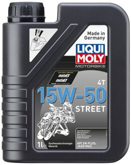 Liqui Moly Motorbike 4T 15W-50 Street - 1 ltr 2555