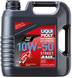 Liqui Moly Motorbike 4T Synth 10W-50 Street Race - 4 ltr 1686