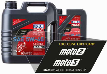 Liqui Moly Motorbike 4T Synth 5W-40 Race - 4L 1685