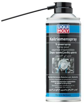 Liqui Moly V-snaarspray 400 Ml Verhelpt Piepen En Voorkomt Veroudering (lm-1841)