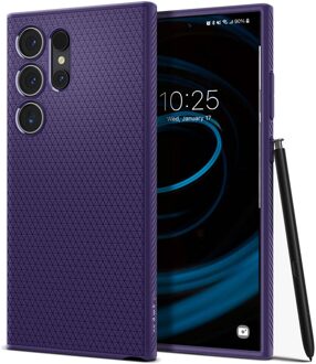 Liquid Air™ Backcover voor de Samsung Galaxy S24 Ultra - Deep Purple Paars