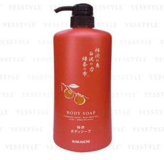 Liquid Body Soap Persimmon Tannin & White Clay 600ml