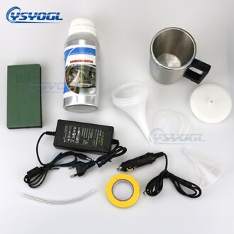 Liquid Car Glass Koplampreparatieset Poolse koplamp Reinigingsset Polijstreparatie Antikraslaag Krasreparatieset koplamp auto onderhoudsproducten gewoon carton 46.6