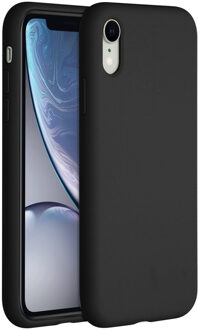 Liquid Case iPhone Xr Zwart