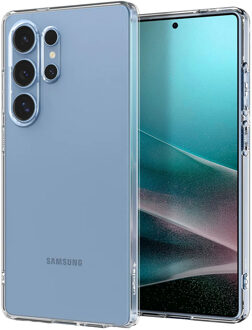 Liquid Crystal Backcover voor de Samsung Galaxy S25 Ultra - Crystal Clear Transparant