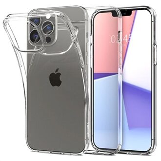 Liquid Crystal Backcover voor iPhone 13 Mini - Transparant
