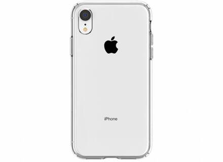 Liquid Crystal iPhone Xr Back Cover Transparant