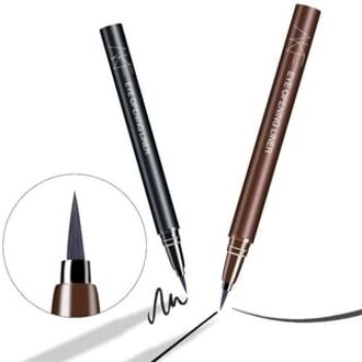 Liquid Opening Eyeliner - 2 Colors #01 Caramel Thick Black - 0.6g