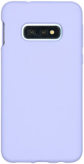 Liquid Silicone Backcover Samsung Galaxy S10e hoesje - Paars