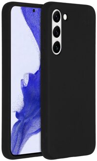 Liquid Silicone Backcover Samsung Galaxy S23 Plus Telefoonhoesje Zwart