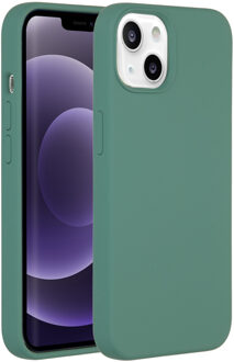 Liquid Silicone voor Apple iPhone 13 Telefoonhoesje Groen