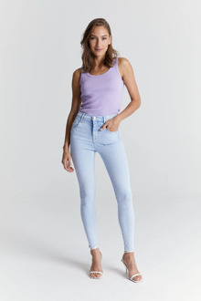 Lisa dames skinny jeans dream blue Blauw - 34-32