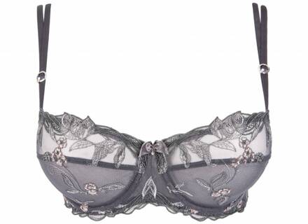 Lise Charme SET Frisson Vegetal beugel BH ACG3012/ Slip Fantasie ACG0212 grijs - 70E