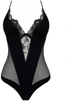 Lise Charmel lingerie Adorable en Sexy Body zwart met kant ALH5285 - 42