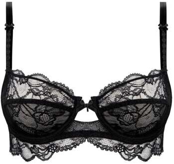 Lise Charmel Lingerie Feerie Couture Balconette BH Calais kant ACH3074 zwart - 70D