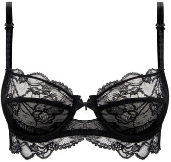 Lise Charmel Lingerie Feerie Couture Balconette BH Calais kant ACH3074 zwart - 75E