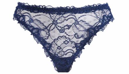Lise Charmel lingerie Soir de Venise string blauw ACA0003 - 38