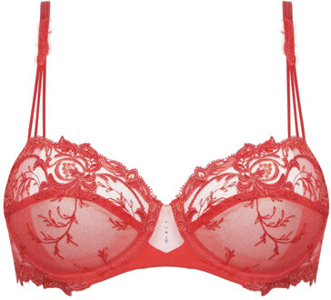 Lise Charmel lingerie Source Beauté Balconnet BH rood ACH3072 rode - 70E