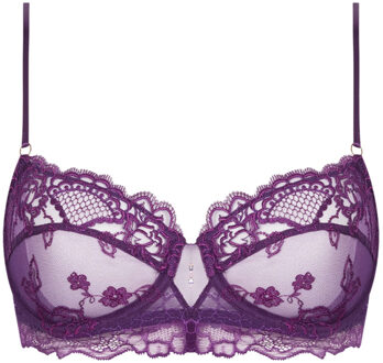 Lise Charmel Sublime en Dentelle 1/2 cup Balconnet BH paars ACH3013 rode - 80D
