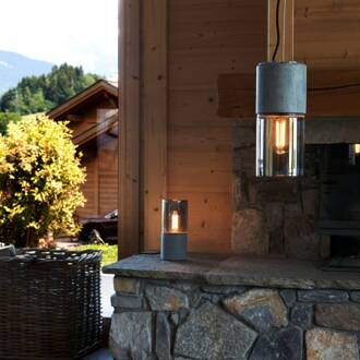 Lisenne 155714 Pendellamp E27 Grijs, Bruin