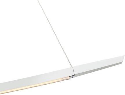 Lisgo LED hanglamp, mat wit