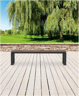 Lisomme Abel tuinbank donkerbruin - 180 x 43 cm