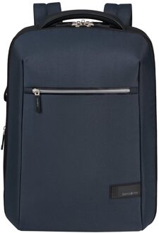 Litepoint Laptop Backpack 15.6'' blue backpack Blauw - H 43 x B 30 x D 13