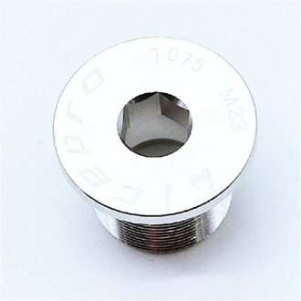 Litepro Fiets M23/M24 Hoofd Buis Schroef 28.6Mm Voorvork Aluminium Standpijp Vouwfiets Onderdelen Voor Fnhon Dahon langtu M23 zilver