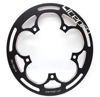 Litepro LP Folding Bike Chainring Protector 52/53T Plate BCD130 Defend Crankset Chainwheel Protective Full CNC Technology