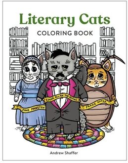 Literary Cats Coloring Book - Rp Studio - Andrew Shaffer