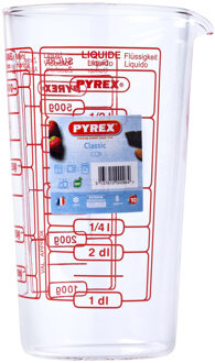 Litermaat, 0,5 liter - Pyrex Classic Prepware Transparant
