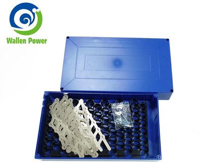 Lithium Batterij Doos 18650 24V 36V 48V 52V Li-Ion Pack Mobiele Behuizing Case Shell Houder 78pcs Diy Ev Ebike E-Bike Abs Waterdichte