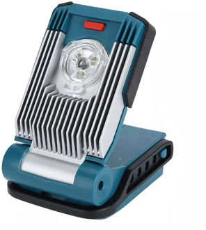 Lithium Battery LED Work Light Flash Site Warning Lamp Torches Powered by Makita Dewalt Bosch Milwaukee M18 18V Li-ion Battery