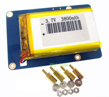 Lithium Battery Pack Expansion Board Power Supply with Switch for Raspberry Pi 3,2 Model B,1 Model B+