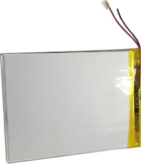 Lithium Polymeer Batterij 3.3X95X130Mm 3.7V 6000Mah Batterij Tablet 2 Draad
