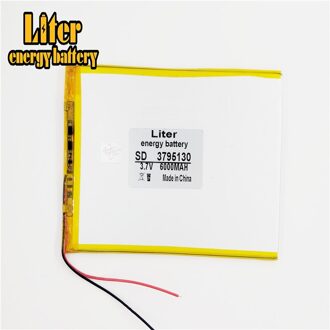 Lithium Polymeer Batterij 3.7 V Tablet Batterij 6000 Mah Elk Tablet Universele Oplaadbare Lithium Batterijen 3795130