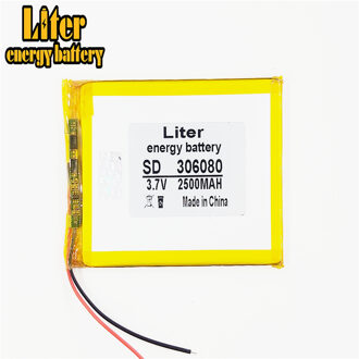 Lithium Polymeer Batterij 306080 286080 2500 Mah Liefde Landing Pda Smart Tablet Computer 3.7 V Polymeer