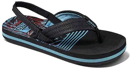 Little Ahi Slippers Jongens 29 Zwart dessin