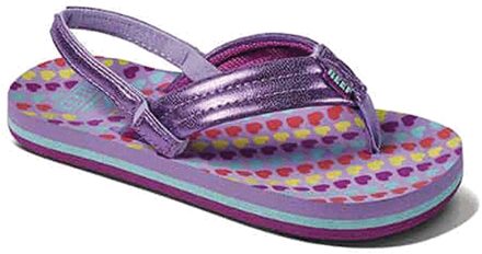 Little Ahi Slippers Junior paars - roze - blauw - 23