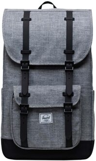 Little America Backpack raven crosshatch backpack Grijs - H 48 x B 28 x D 18