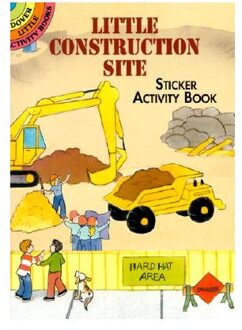 Little Construction Site Sticker Activity Book - Cathy Beylon