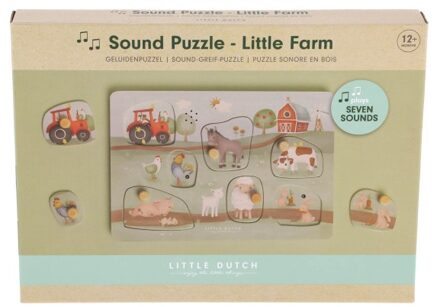 Little Dutch 1470550099 Little Dutch geluiden puzzel Little Farm