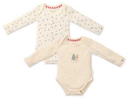 Little Dutch 2-pack romper kerst