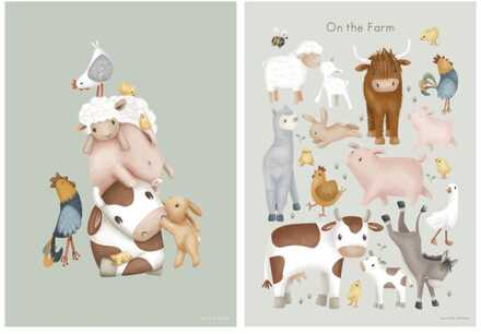 Little Dutch A3 poster Little Farm