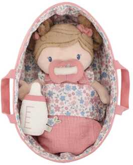 Little Dutch babypop in mandje Rosa