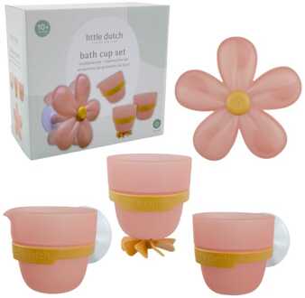Little Dutch badwand bekers bloem